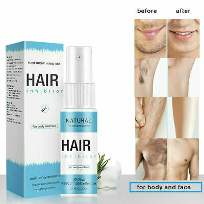 Permanent Hair Inhibitor Spray Stop Hair Growth Inhibitor For Body Face 20ml