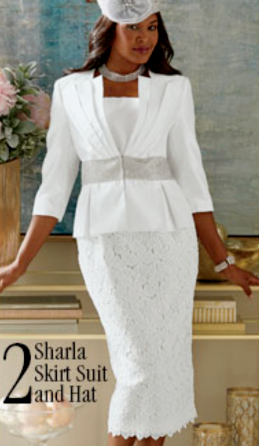 Ashro White Formal Dress Wedding Church Sharla Skirt Suit 6 8 12 14 16 16w 18w