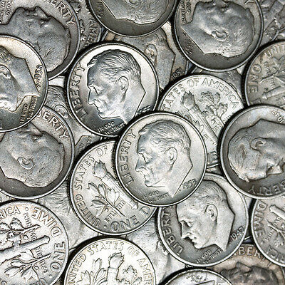 Deal Of The Summer!!!! - Lot Old Us Junk Silver Coins 1/2 Pound Lb Pre-1965