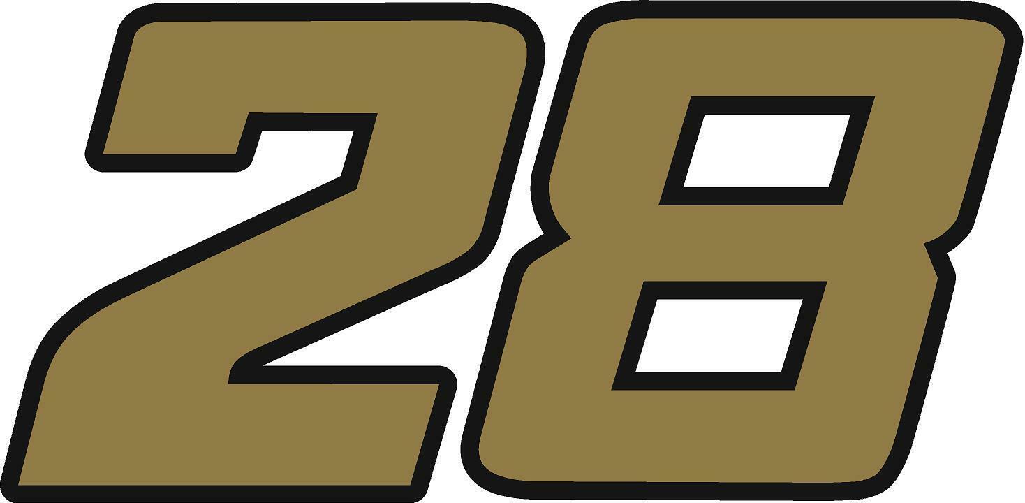 New For 2019 - #28 Davey Allison Racing Sticker Decal - Various Colors