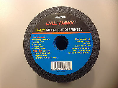 50 Pack 4-1/2" Metal Cut-off Wheels