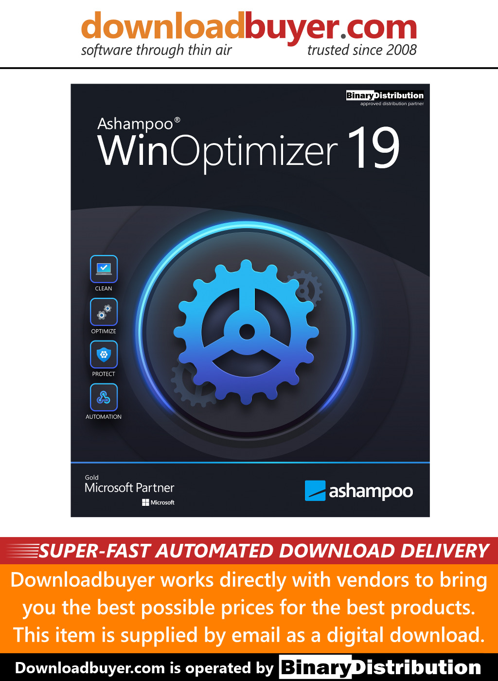 Ashampoo Winoptimizer 19 - 10 Pc - [download]